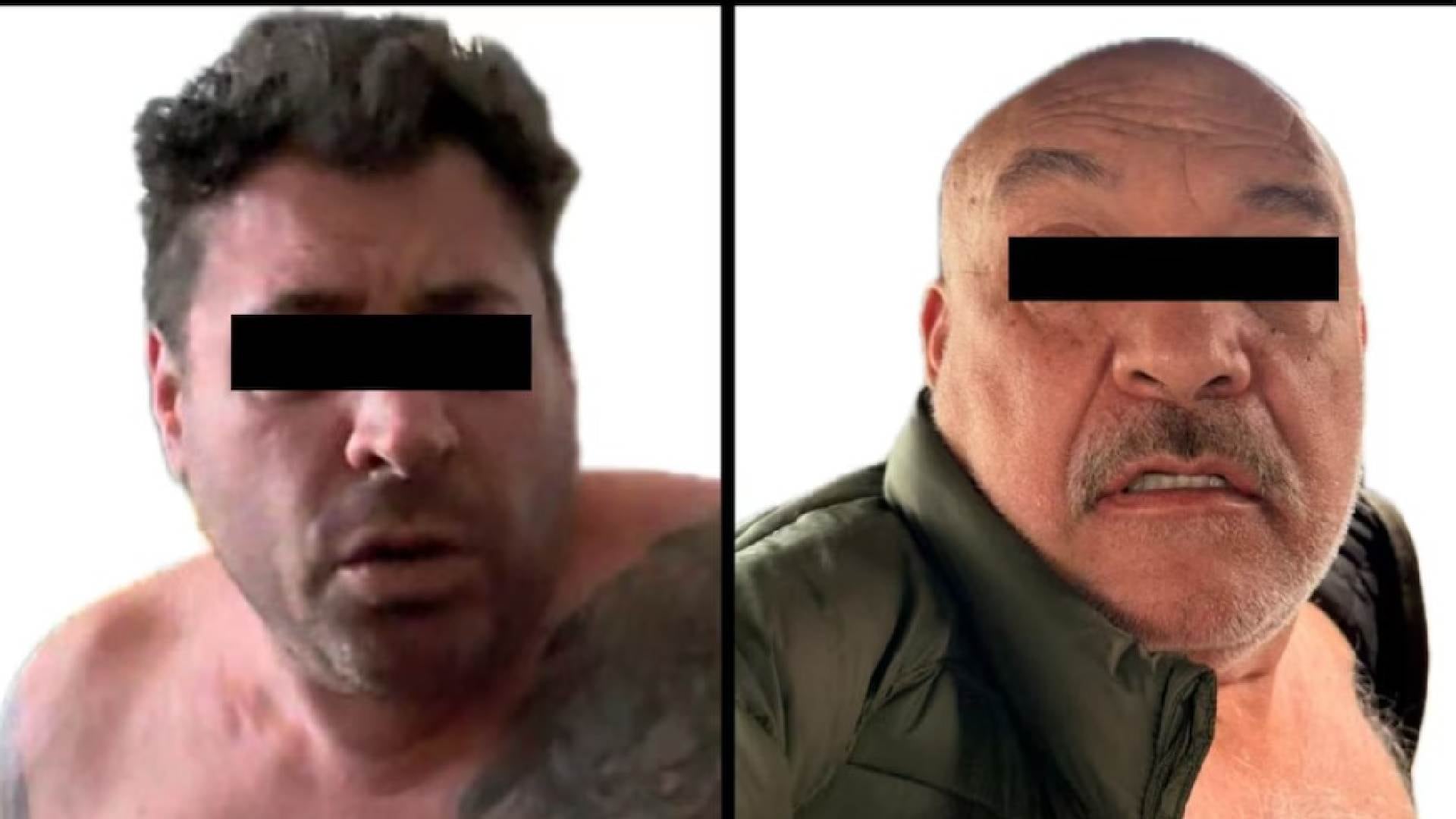 Diego Sebastián “N” y Gerardo “N” fueron detenidos por el asesinato del tecladista de Camilo Séptimo y su familia.
Crédito: FGJEM