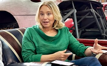 Cuando falleció su marido, para