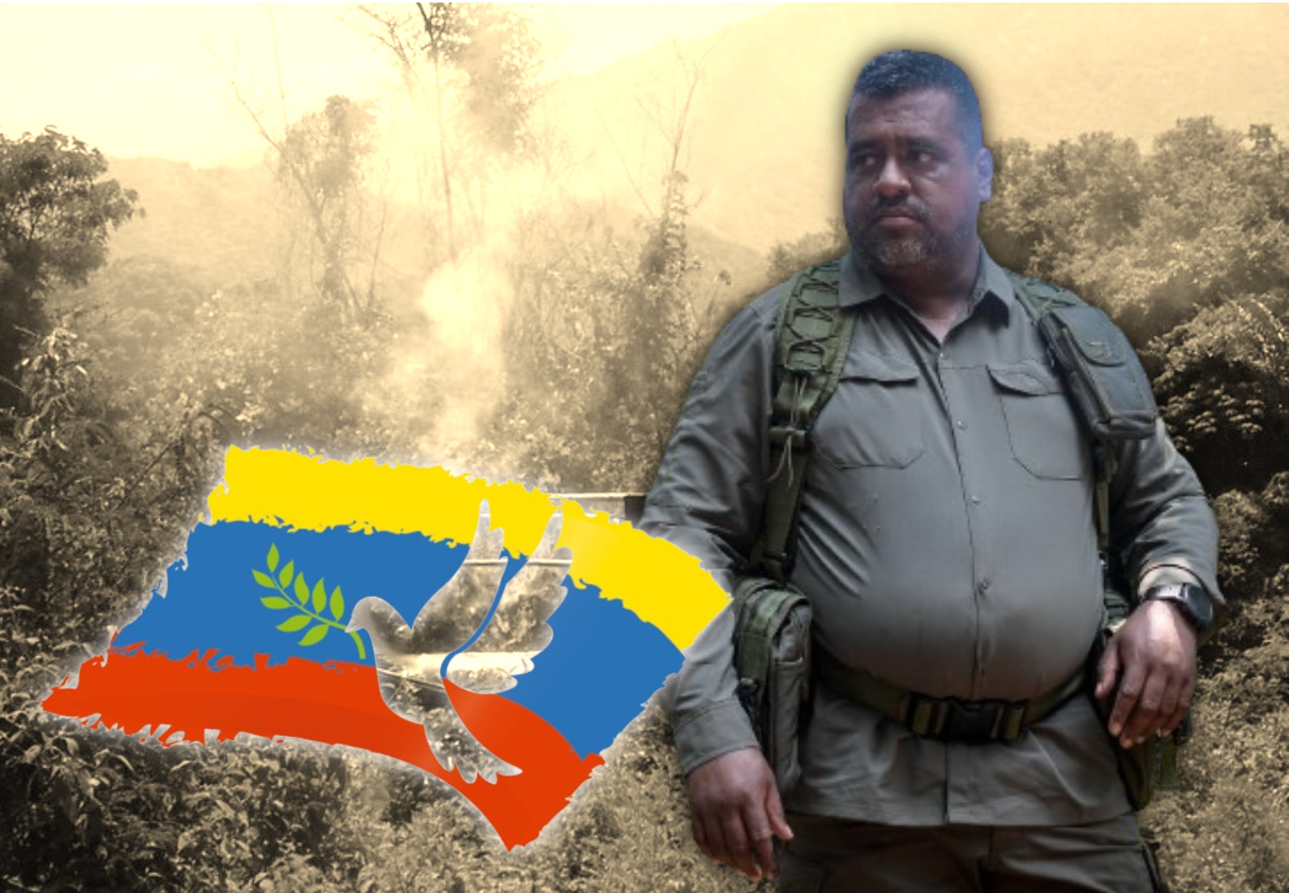 Giovanny Andrés Rojas, alias ‘Araña’, considerado máximo jefe de los ‘Comandos de Frontera’, fue capturado en 2025 durante diálogos de paz. Es requerido en Estados Unidos por coordinar envíos de cocaína y liderar operaciones criminales transnacionales. - crédito EFE / Colombia+20