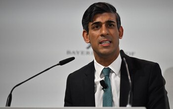 El primer ministro británico, Rishi