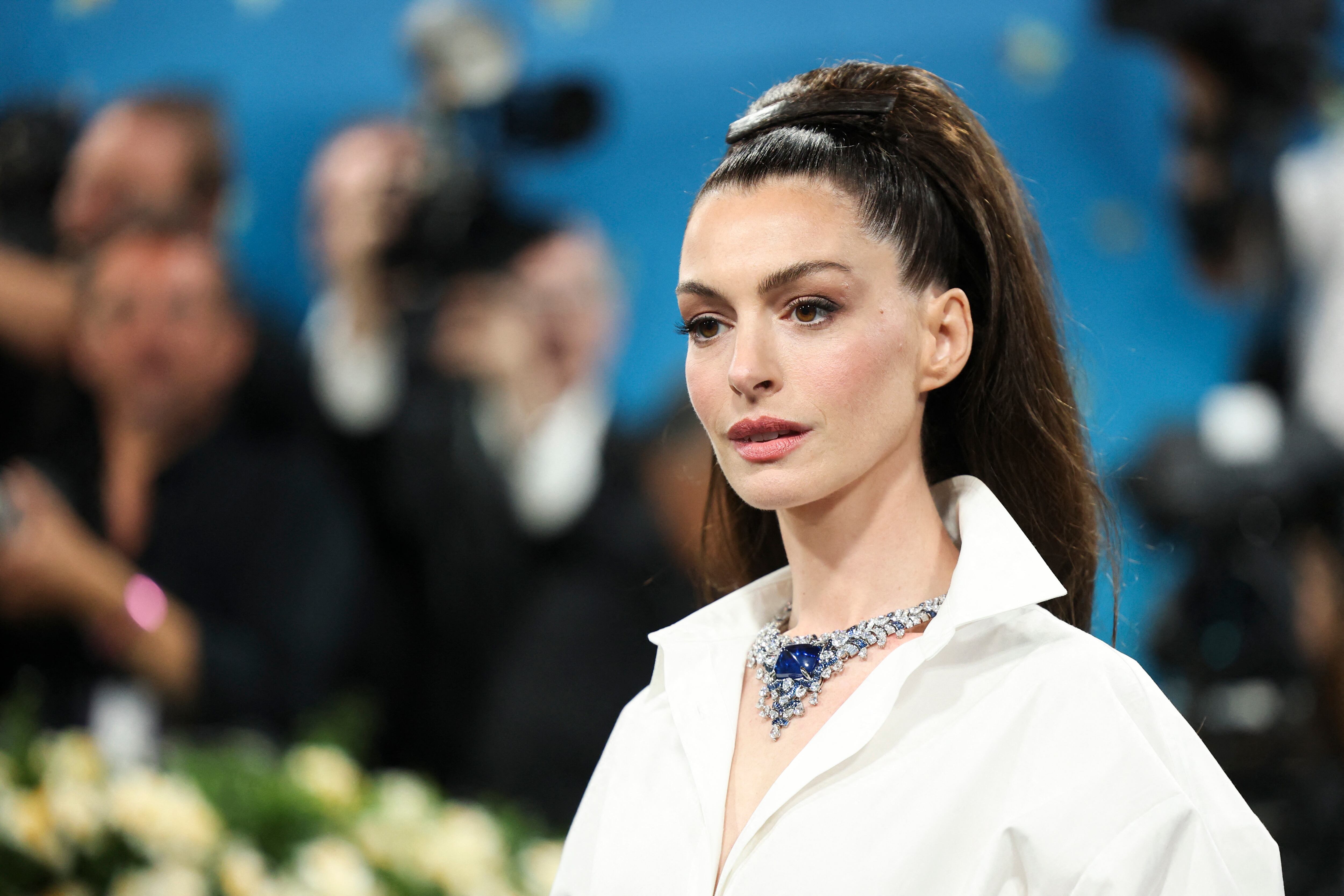 La protección de la privacidad de sus hijos es una prioridad para Anne Hathaway (REUTERS/Mario Anzuoni)