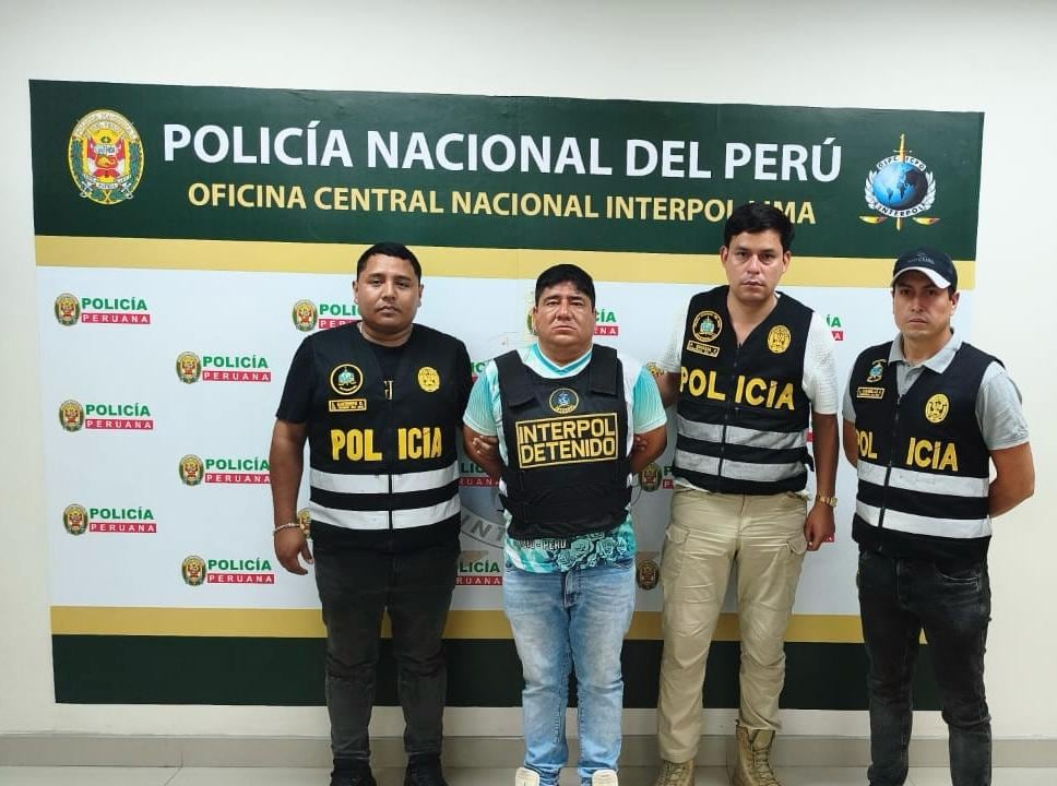 Valverde Rodríguez fue detenido en Huachipa, Lima, a mediados de este mes