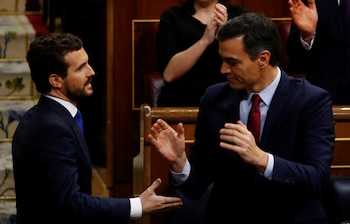Pablo Casado, líder del PP,