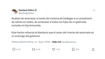 Trino de Petro sobre las