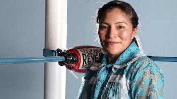 Ibeth “La Roca” Zamora, tricampeona mundial otomí, rompe barreras y va por el Salón de la Fama Internacional del Boxeo