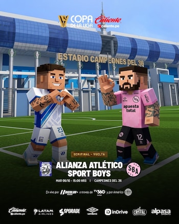 Anuncio del Sport Boys vs Alianza Atlético por las semifinales vuelta de la Copa de la Liga 2026. - créditos: Copa de la Liga