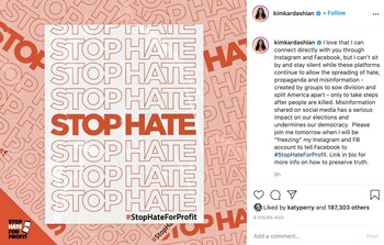 Stop The Hate Kim Kardashian