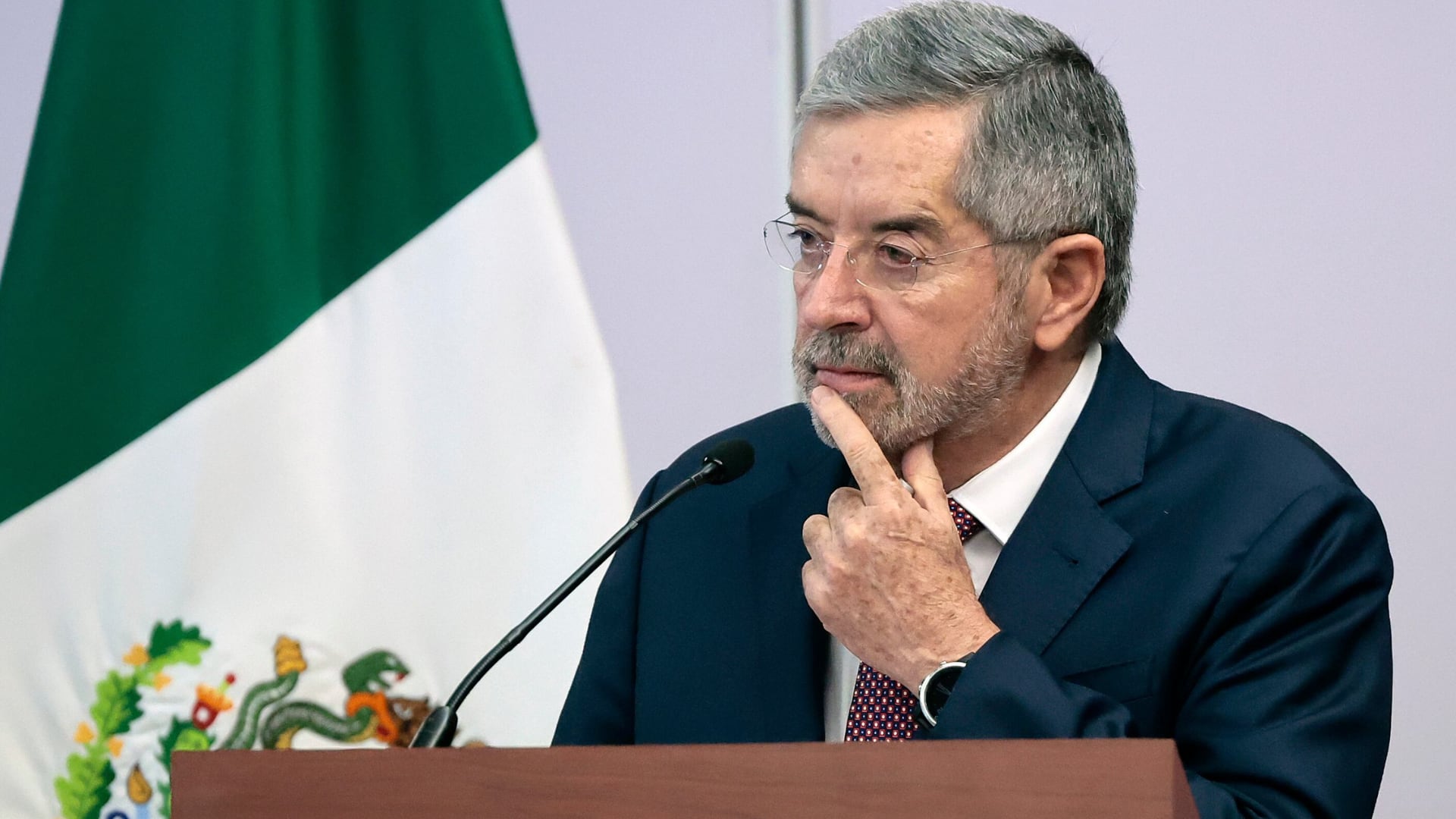 Juan Ramón de la Fuente estaría por dejar la titularidad de la Secretaría de Relaciones Exteriores.