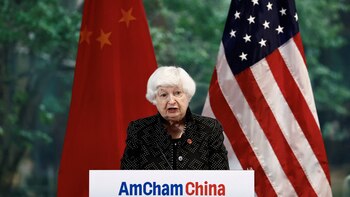 La secretaria del Tesoro de