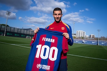 20/01/2024 El jugador del FC Barcelona Ferran Torres, tras cumplir 100 partidos como blaugrana
DEPORTES
SARA GORDON/FCB