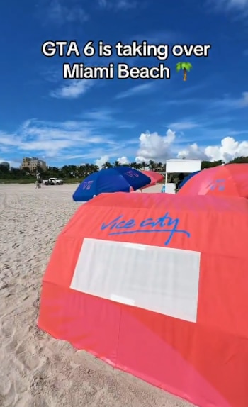 Un creador de contenido de TikTok publicó anticipadamente la campaña publicitaria que viene preparando Rockstar en Miami para promocionar GTA 6.