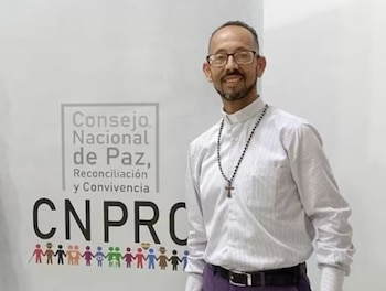 El religioso colombiano hace parte del comité del Consejo Nacional de Paz - crédito Consejo Nacional de Paz