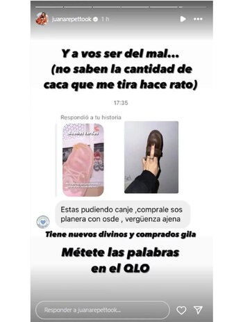 La furia de Juana Repetto