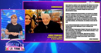 Maju Mantilla y su esposo