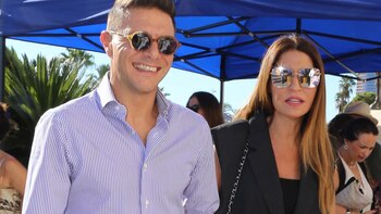 Joaquín Sánchez y Susana Saborido,