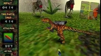 Nanosaur es otro de los juegos que venían preinstalados en iMac 2000.