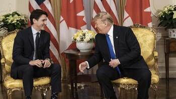 Trump se refiere al primer