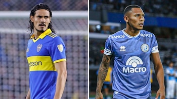 Edinson Cavani de Boca Juniors