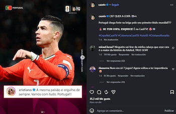 Así se confirmó la noticia de que el canal brasileño transmitirá el Mundial-crédito @cazetv/Instagram