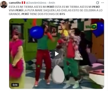 BTS llega por primera vez