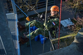 Máxima mostró un estado físico