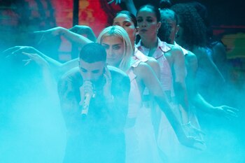 Rauw contó con un excelente