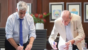 Feletti y Miguel Di Beta,