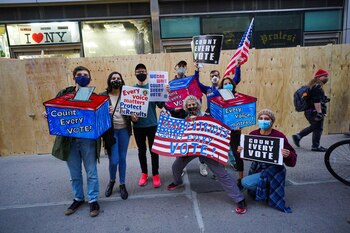 (4/11/2020) Manifestación celebrada en Nueva
