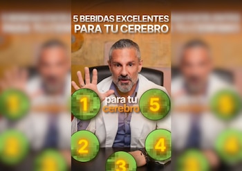 Doctor expone cinco bebidas que