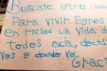Médico escrachado Agustín D´Angelo
