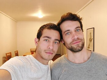 Agustín y Tiago se "matchearon"