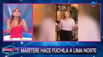 Magaly Medina critica a Maritere Braschi tras comentario sobre Lima Norte: “¿Cómo va a decir que no es agradable?”. Captura: Magaly TV La Firme.