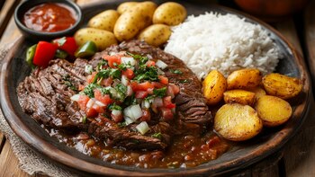Sobrebarriga en salsa criolla: conozca