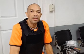 Gabriel Lozano Bonilla, alias “Compadre”, nació en Buenaventura, Colombia, obtuvo la nacionalidad costarricense y este jueves fue extraditado a Estados Unidos por presunto narcotráfico. Crédito: MSP