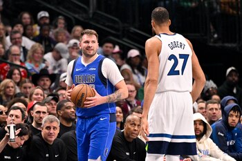Luka Doncic, marcado por Rudy