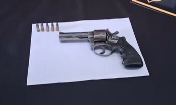 El revólver que le secuestraron