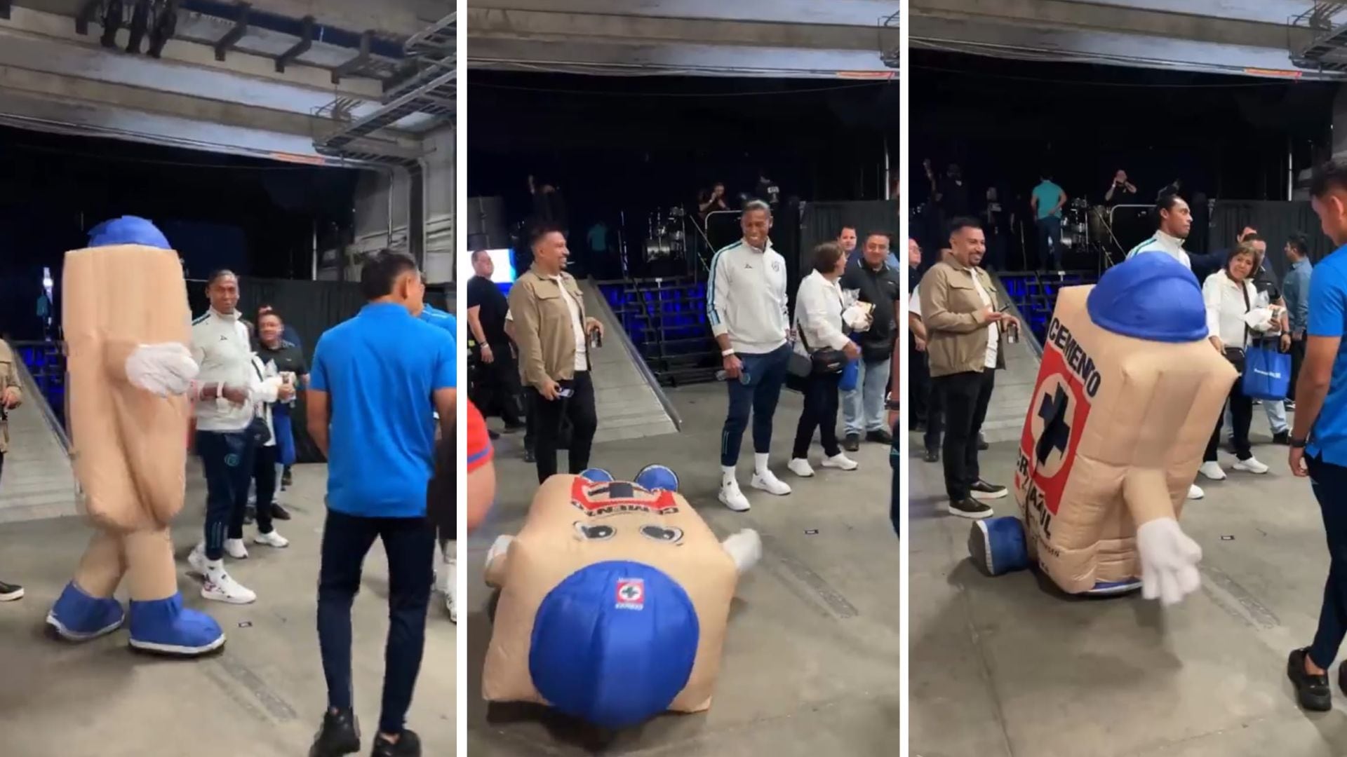 Costalito y la famosa “Muertinha” de Joel Huiqui se han convertido en dos cosas referentes de Cruz Azul. (especial)