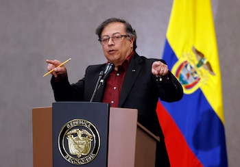 Fotografía de archivo del presidente de Colombia Gustavo Petro - crédito Mauricio Dueñas Castañeda/EFE