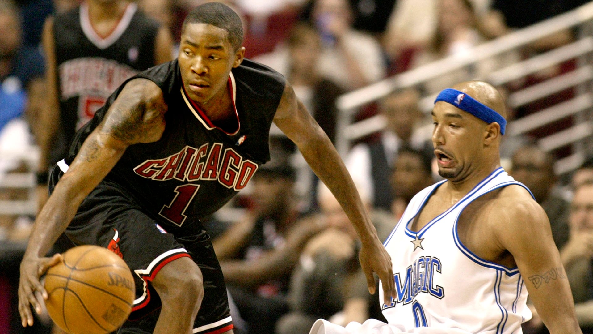 Jamal Crawford, leyenda de la NBA, en su etapa con los Chicago Bulls (Reuters)
