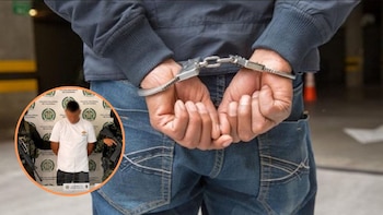 Alias El Mello, líder de subestructura del Clan del Golfo, fue detenido por fuerzas de seguridad - crédito Policía Nacional
