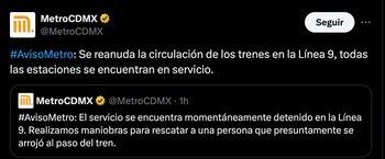 Metro CDMX-Línea 9-México-22 de abril