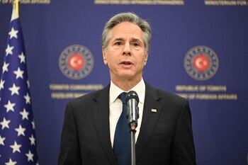 Antony Blinken está de visita