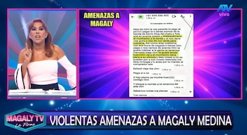 Magaly Medina presenta denuncias tras recibir amenazas: “Sabemos tus placas y tus carros”. Captura: Magaly TV La Firme.