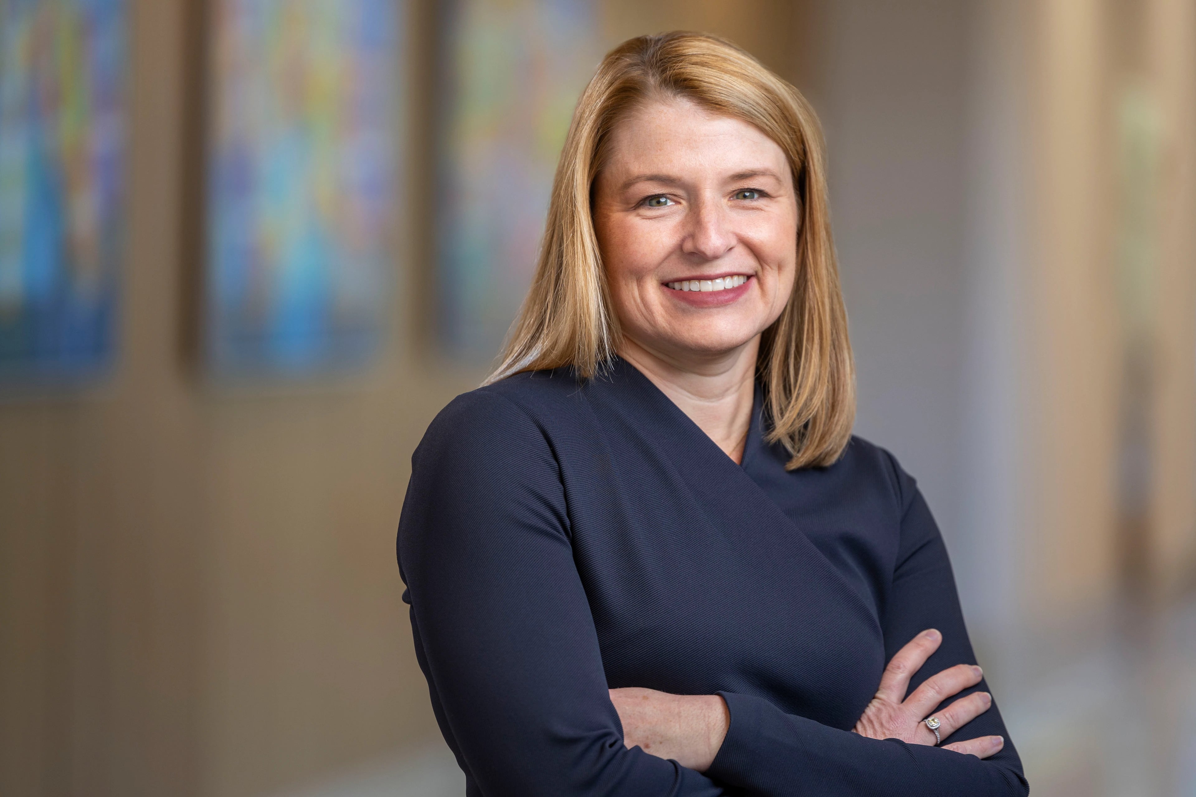 Sarah McLaughlin, cirujana oncóloga del Centro Oncológico Integral de Mayo Clinic en Jacksonville, Florida. (Mayo Clinic)