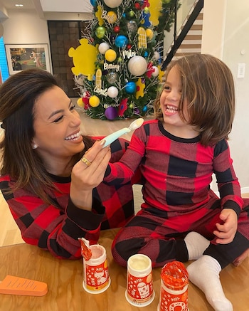 Eva Longoria y su hijo