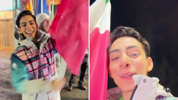 Donovan Carrillo porta con orgullo