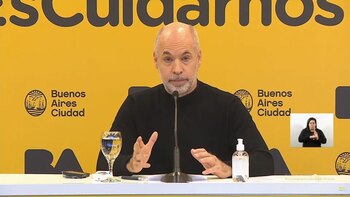 Horacio Rodríguez Larreta, jefe de