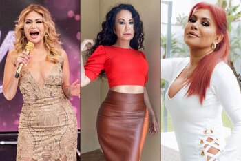 Gisela Valcárcel, Janet Barboza y