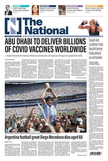 The National, Emiratos Árabes Unidos
