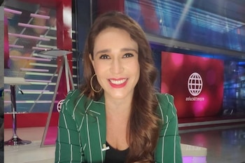 La periodista de América TV